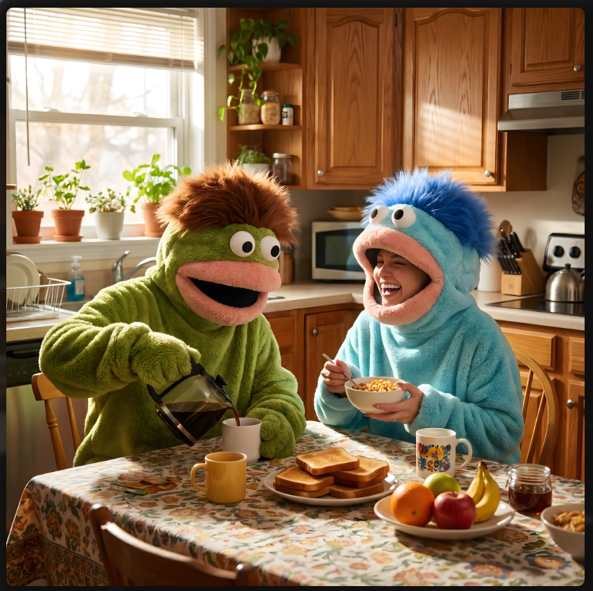 Cookies Monsters™ Fluffy Matching Pajamas